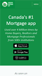 Mobile Screenshot of canadianmortgageapp.com